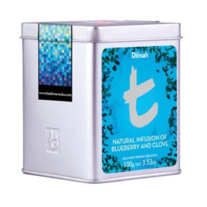 DILMAH T-Caddy Naturally Infusion of Blueberry and Clove 100g
